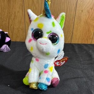 Ty Beanie‎ Boo Unicorn Plush Toy - 5" NWT